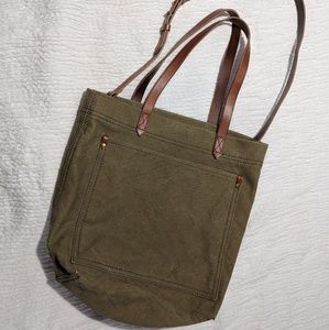 Madewell Canvas Medium Transport Tote